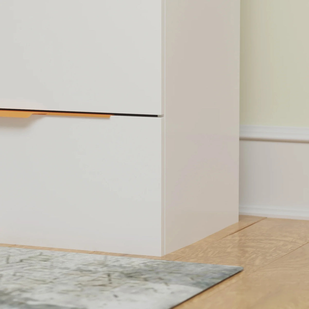 White 6-Drawer Double Dresser K91918