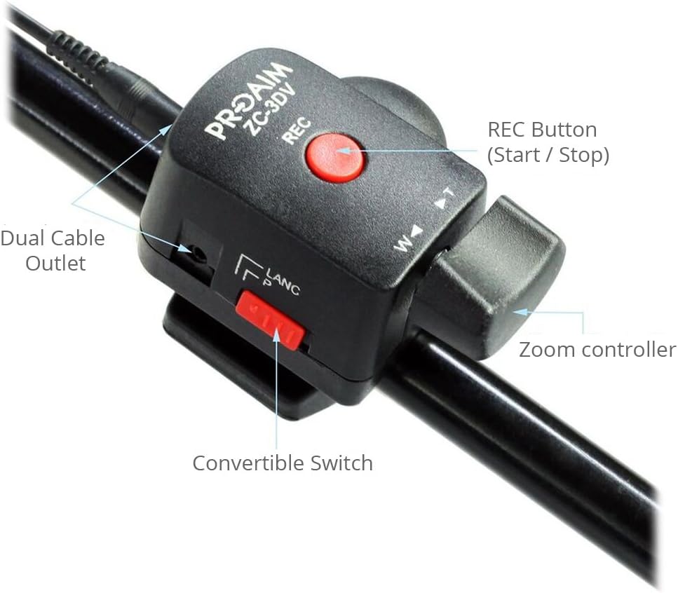 Lanc Zoom Controller for Jib Crane DSLR Camera M368