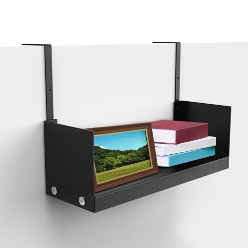 Cubicle Shelf Storage Organizer Bookshelf with Hooks W706121