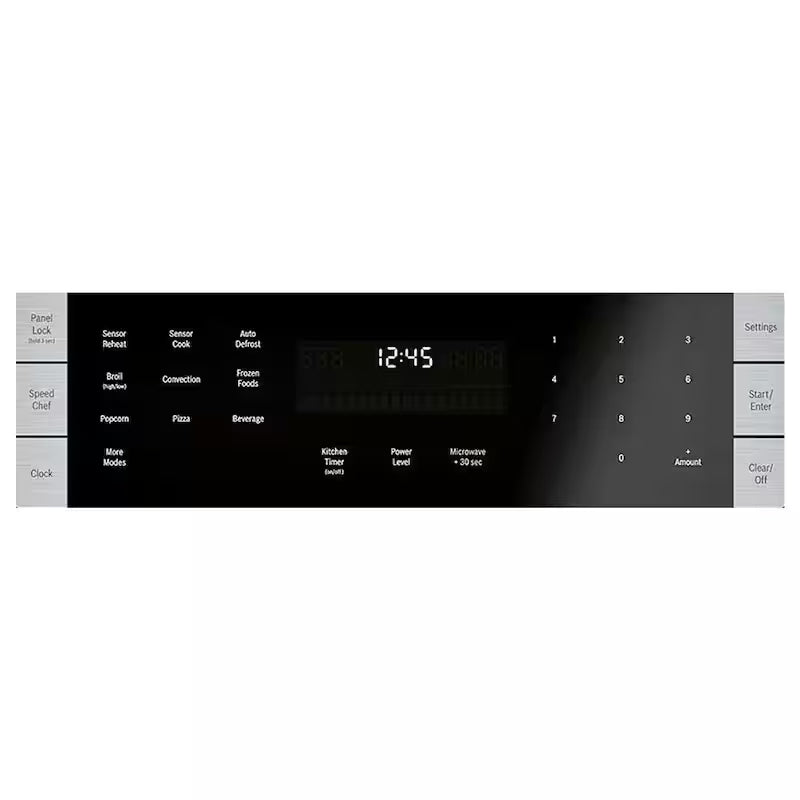 30 in. 1.6 cu. ft. 240 Volt Built-In Convection Speed Microwave in Stainless Steel R304