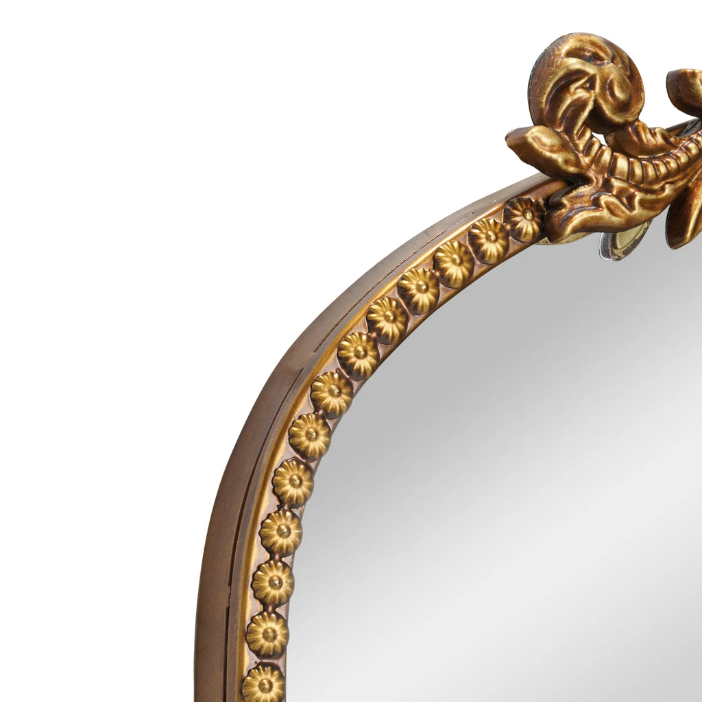 Gold Metal Wall Mirror M28930