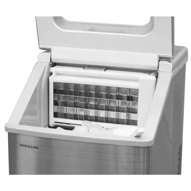 40 lb. Freestanding Stainless Steel Ice Maker E765992