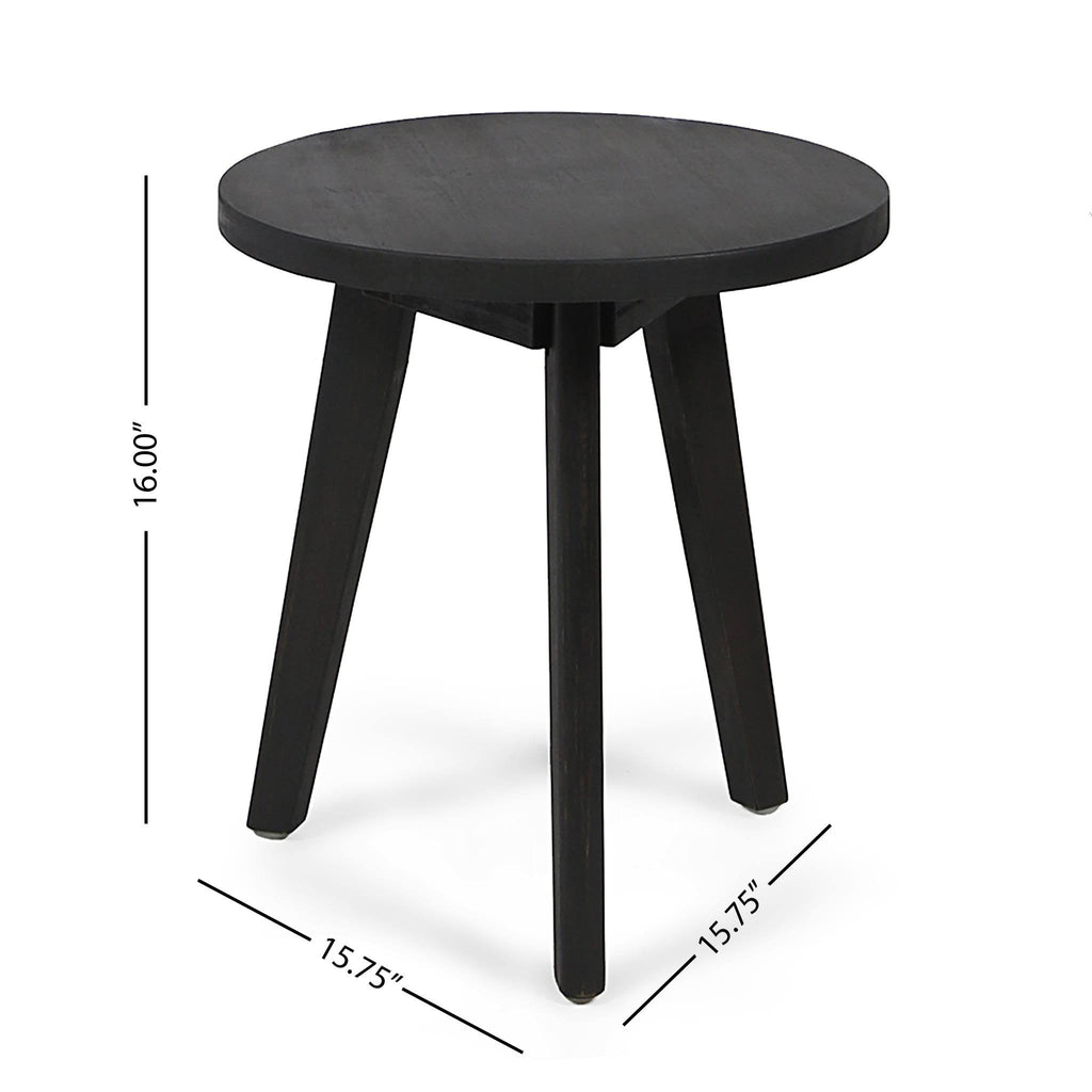 Acacia Wood Side Table K220