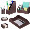 6 Piece Office Supplies Storage Caddy Set Y106692