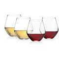 Stemless Wine Goblet Glasses Set of 4 K8824
