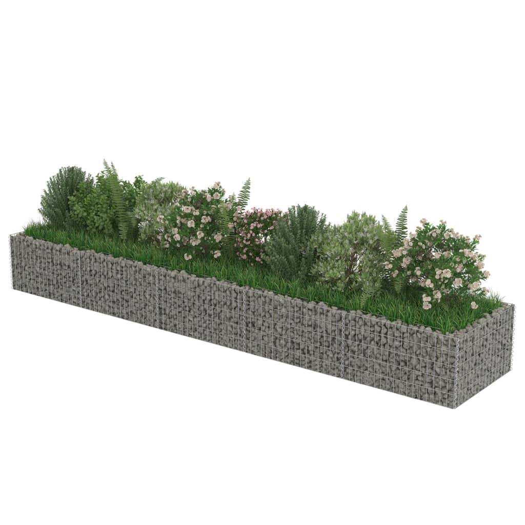 Gabion Raised Bed Galvanised Steel E7698