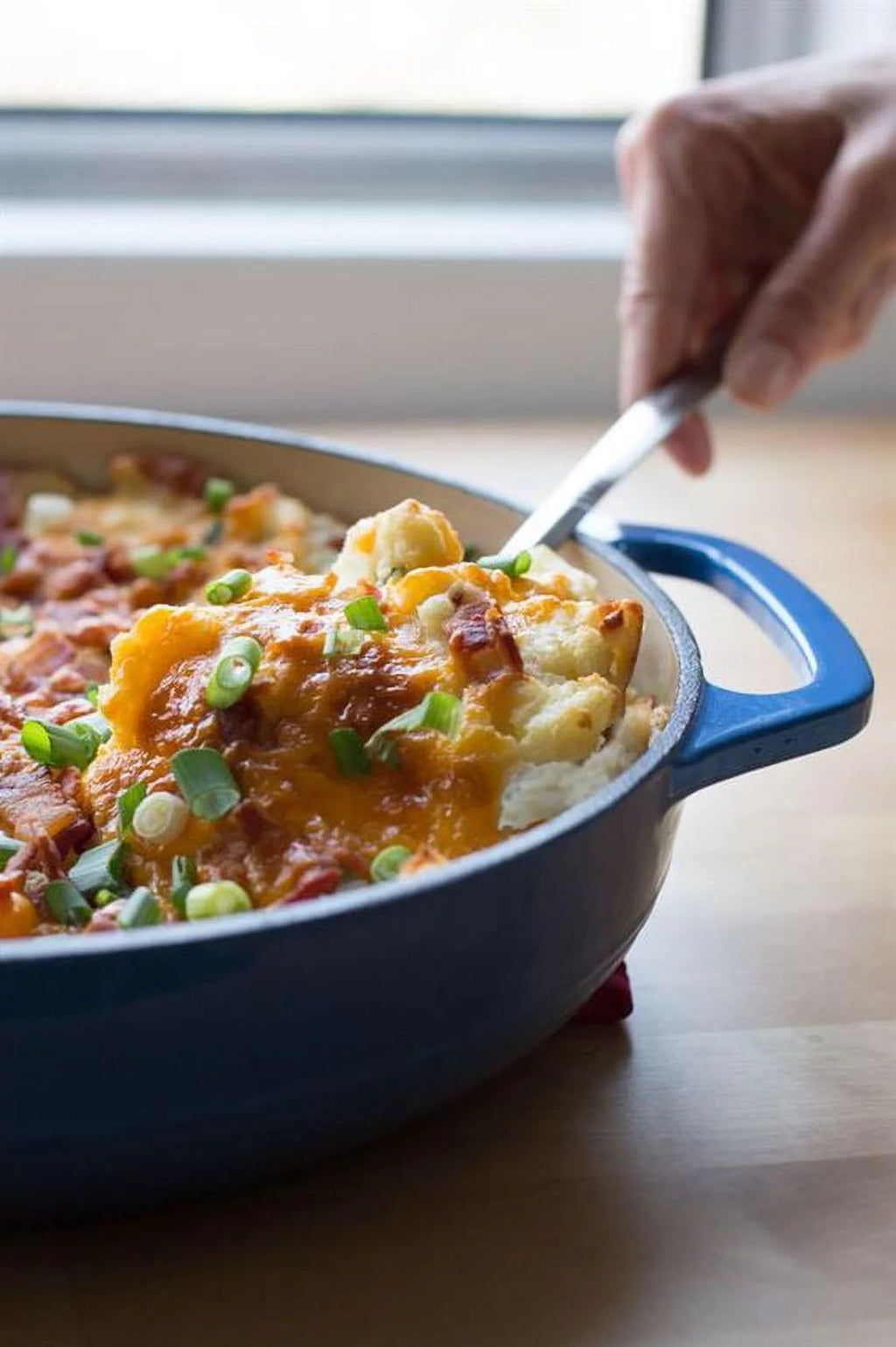 Red Enameled Cast Iron Covered Casserole U532882
