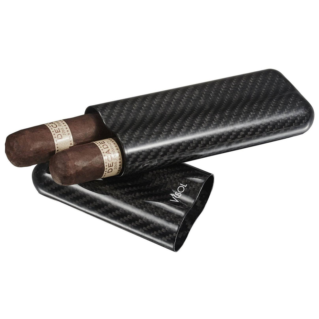 Carbon Fiber Cigar Case Z19436
