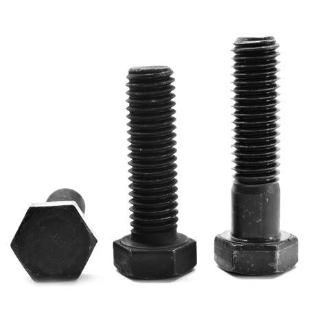 M12 x 1.75 x 120 mm Coarse Thread Class 8.8 Hex Cap Screw Black Oxide Pk 50 T2853