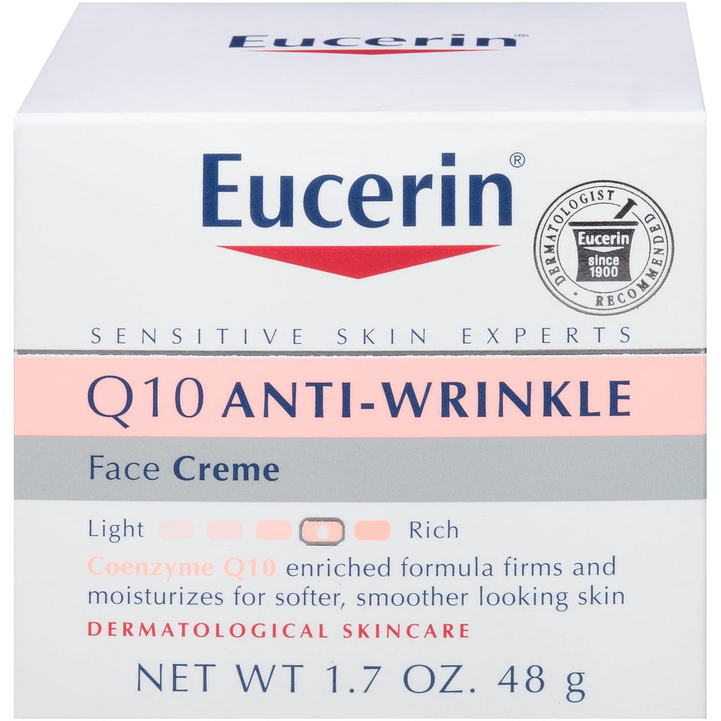Q10 Anti Wrinkle Face Cream 1.7 Oz Jar + Night Cream 1.7 Oz Jar I5622