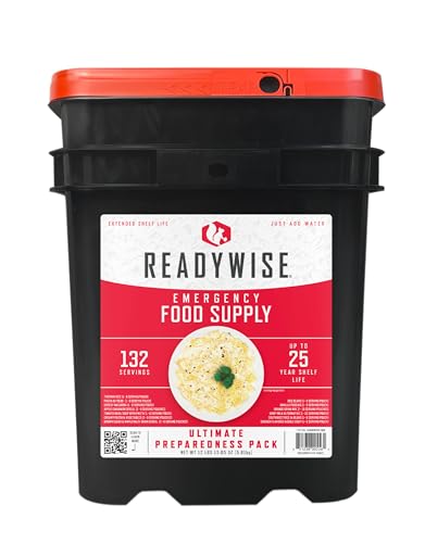 Emergency Food Supply 132 Servings Freeze-Dried Y532