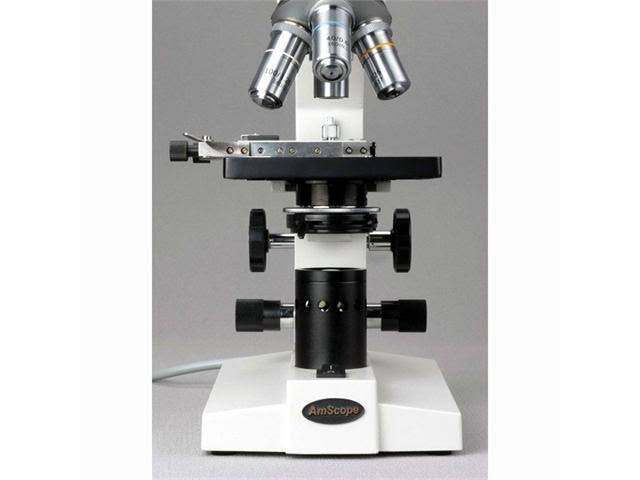 Black Binocular Biological Microscope A503462