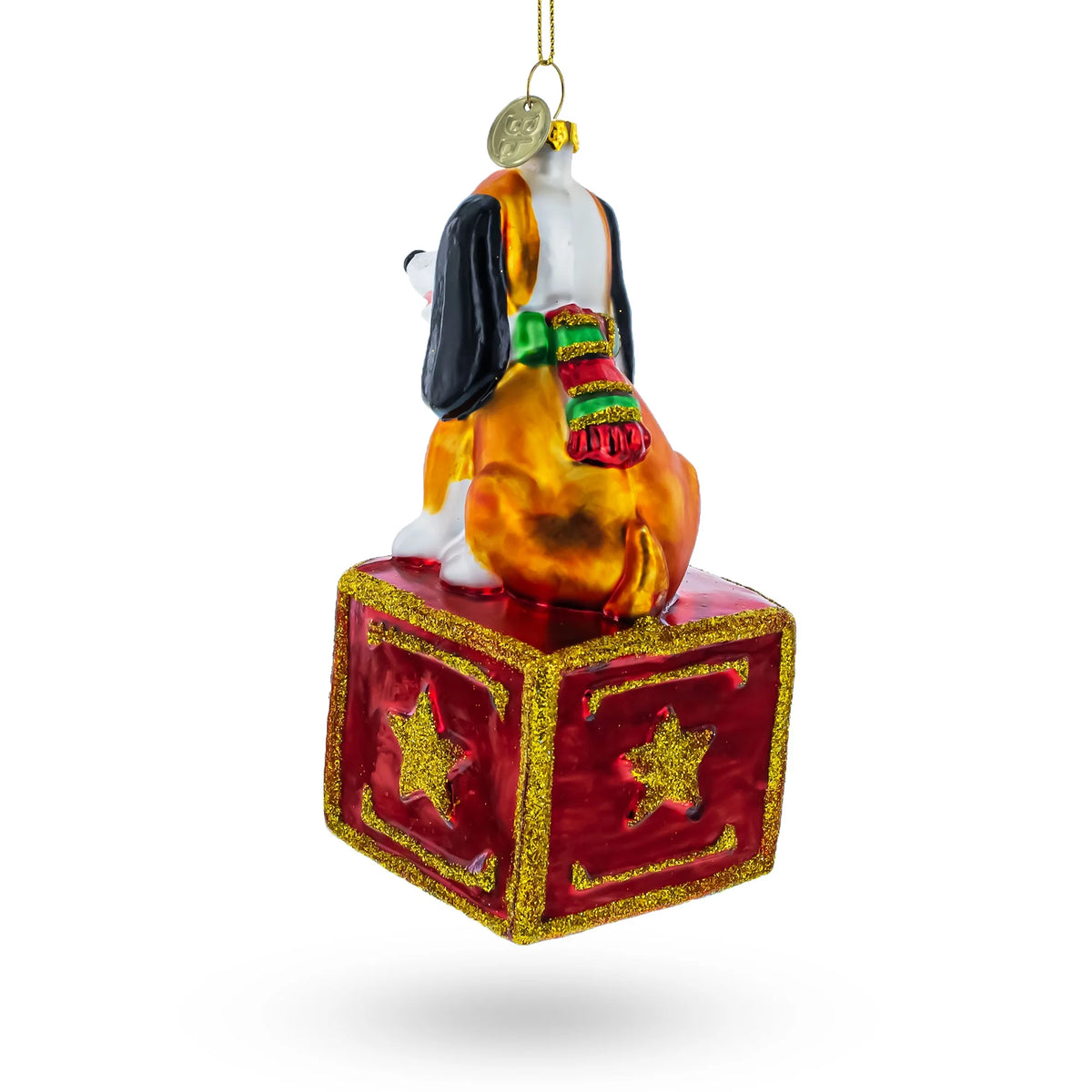 Blown Glass Christmas Ornament X678