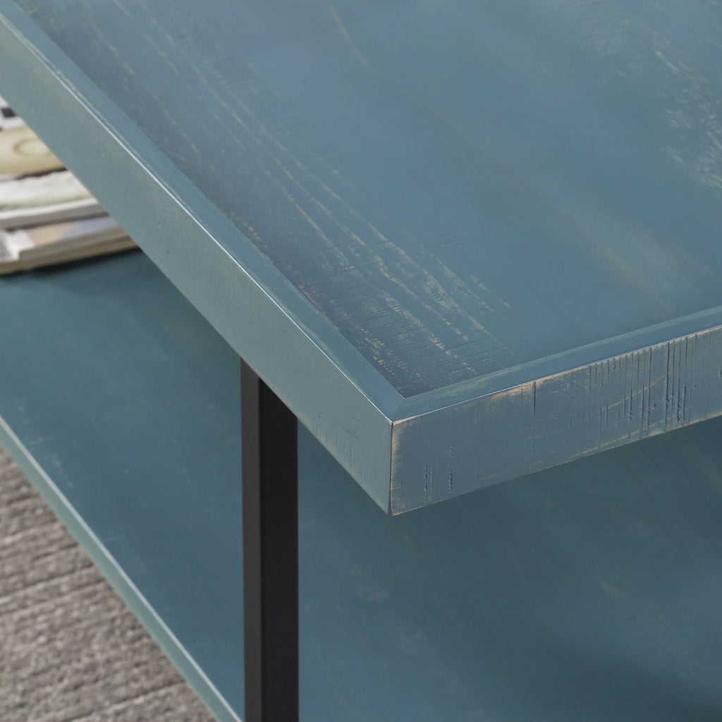 47-inch Metal 1-Shelf Coffee Table V659958
