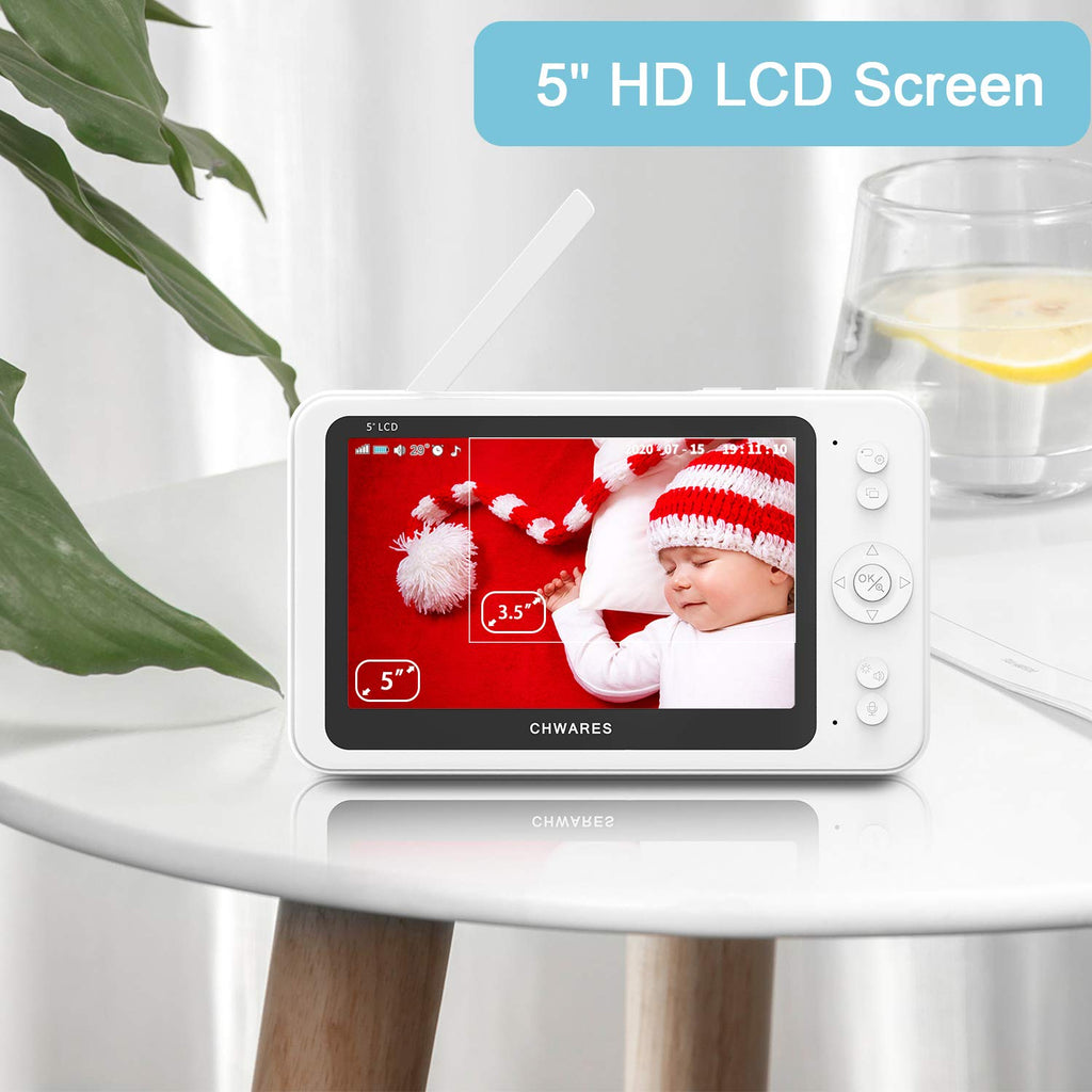 Video Baby Monitor with Pan-Tilt-Zoom Camera and Audio R78011