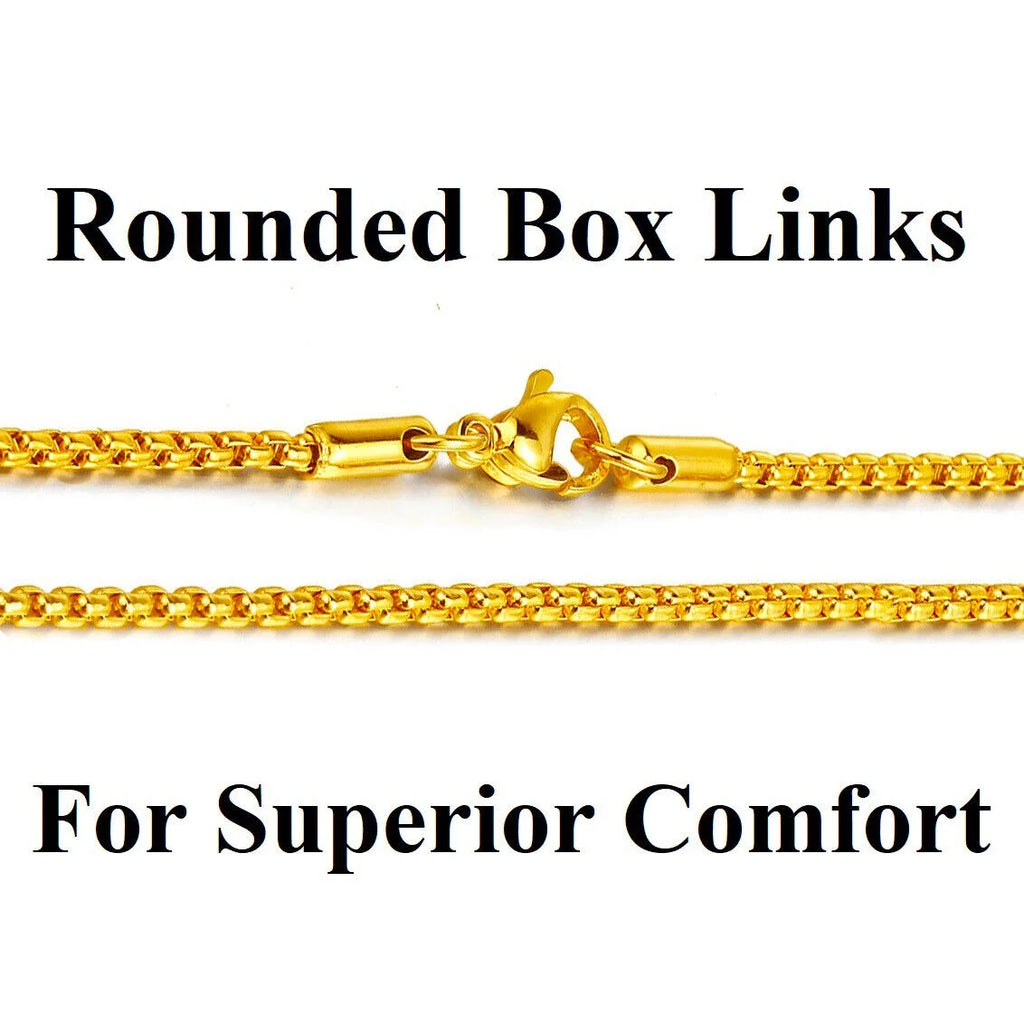 18k Gold Plated Dragon Link Chain 24" Pendant Necklace N6777