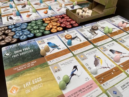 Wingspan Strategy Board Game, 1-5 Players, 70 Mins, Ages 14+ I620