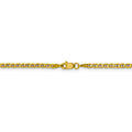 14k Yellow Gold Anchor Chain Necklace J304750