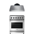 30 Gas Range and Range Hood P370377
