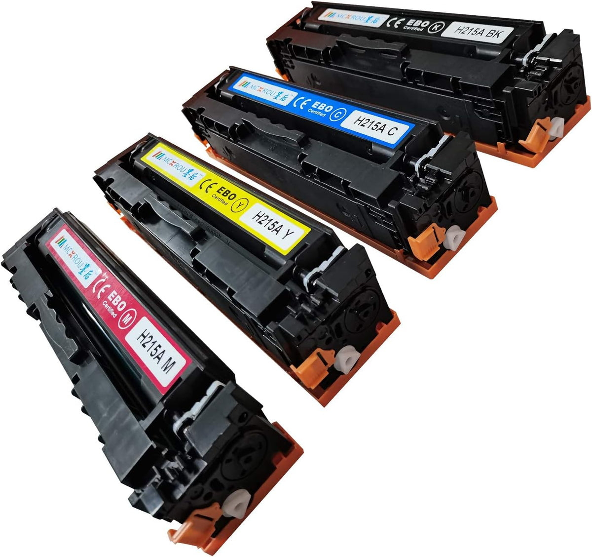 Compatible Toner Cartridge 4-Pack (1 Black, 1 Cyan, 1 Magenta, 1 Yellow) D2071
