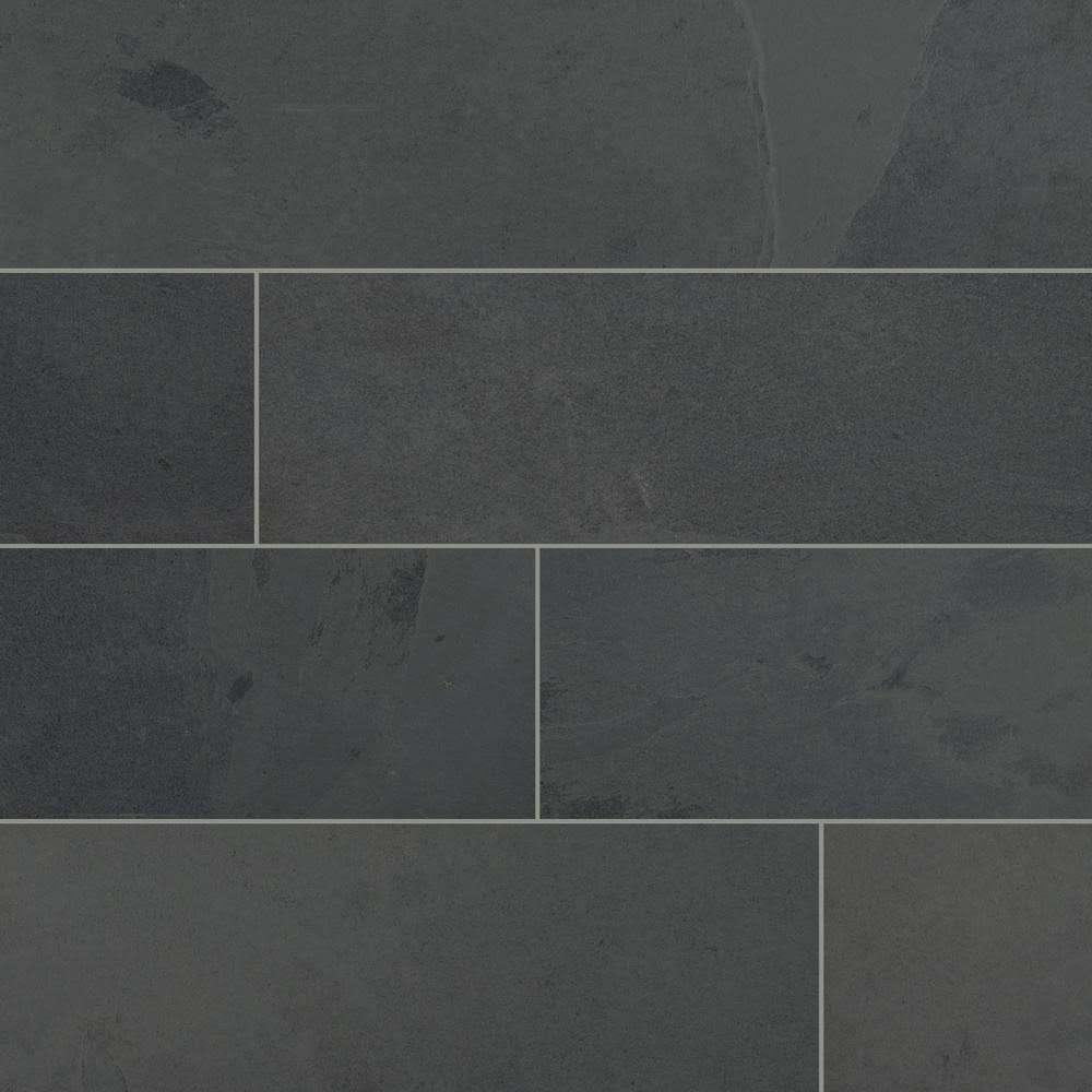 6 in. x 24 in. Gauged Slate Floor and Wall Tile Q32461