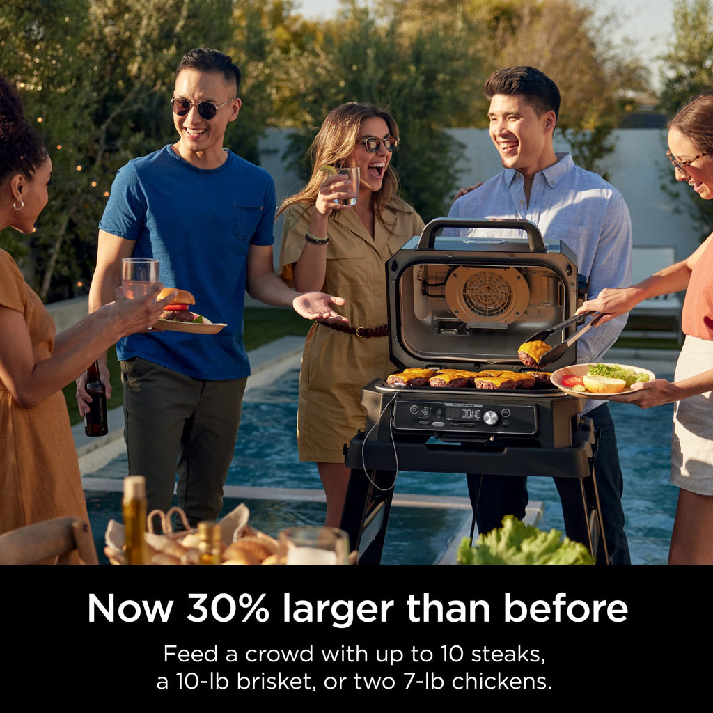 7-in-1 Outdoor Grill & Smoker C221