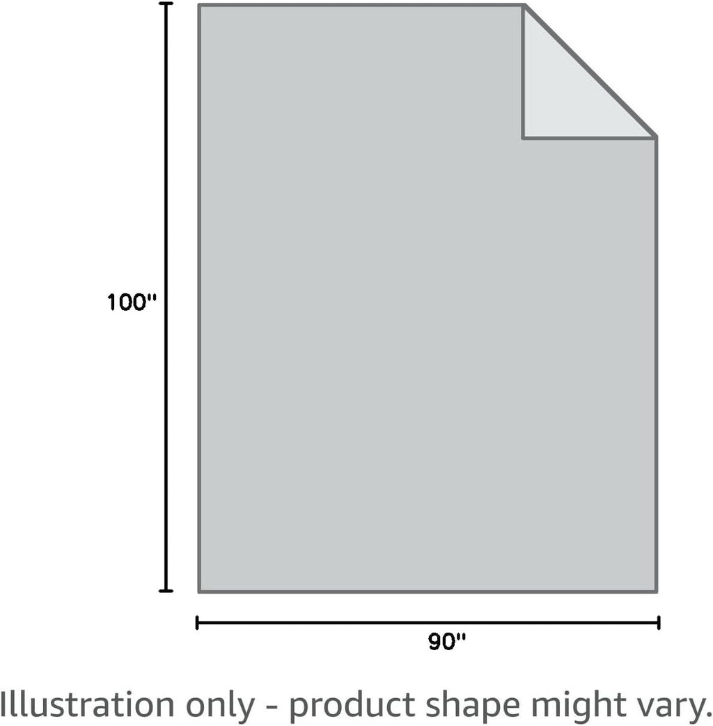 King Grey Micro-Fleece Heated Blanket S7780