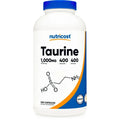 Taurine 1000mg 400 Capsules Non-GMO Gluten Free Supplement X911674