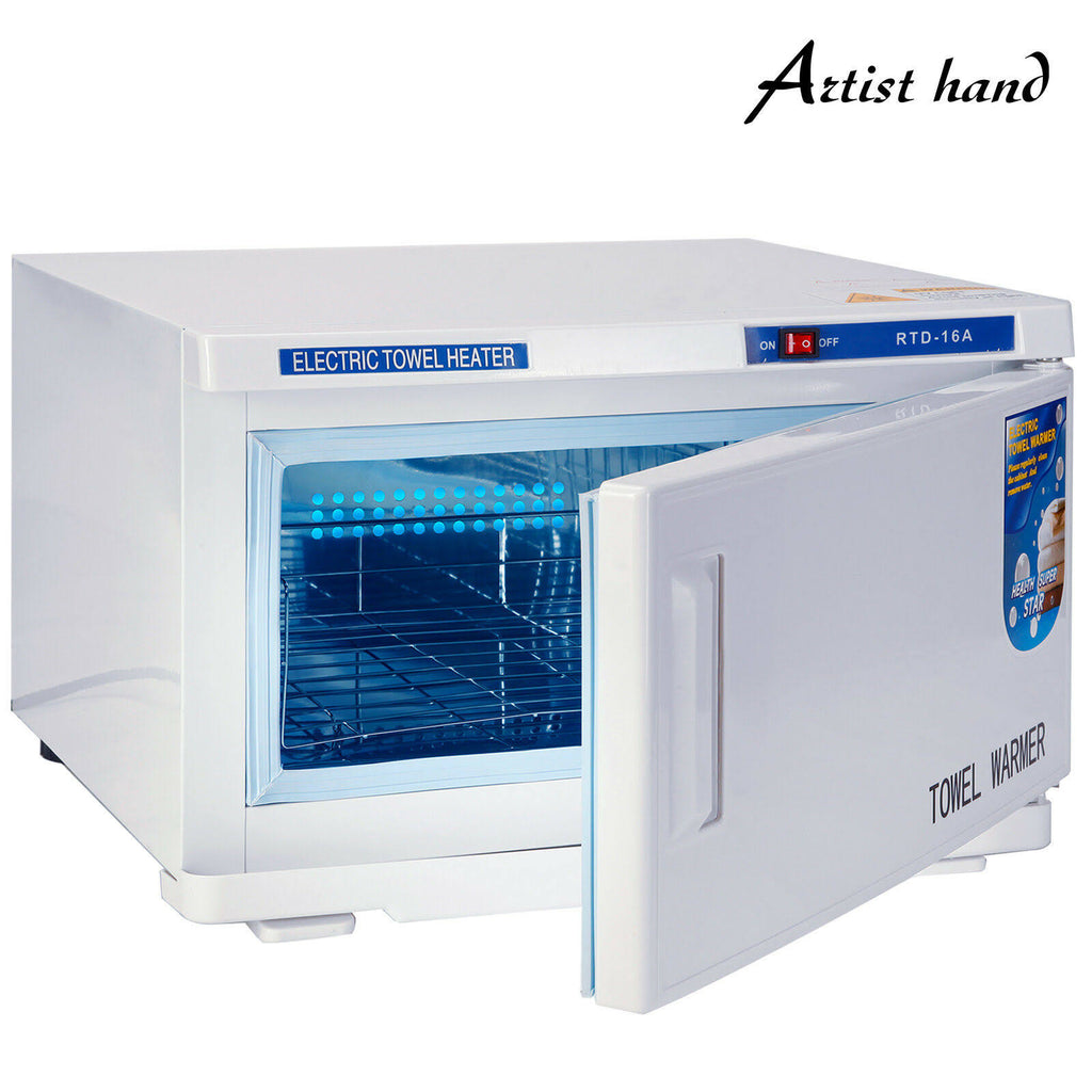 2in1 Hot Towel Warmer UV Sterilizer Cabinet Y41638