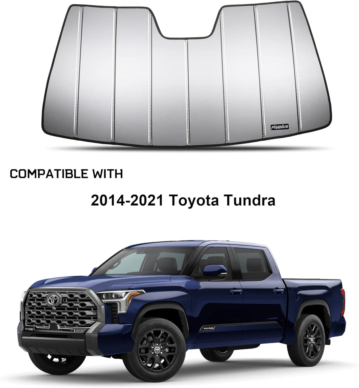 Front Windshield Sun Shade Pack of 2 O879672