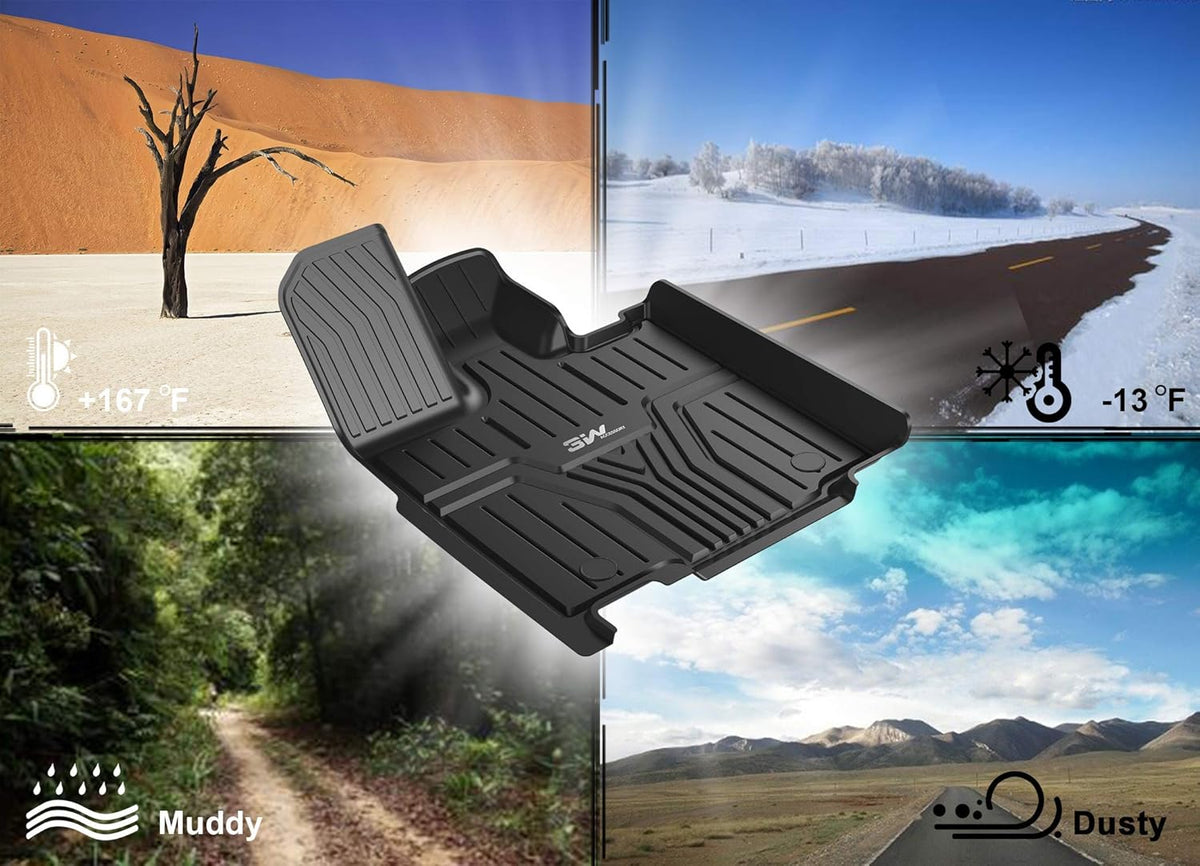 Black Heavy Duty Trunk Mat for Honda Odyssey E968
