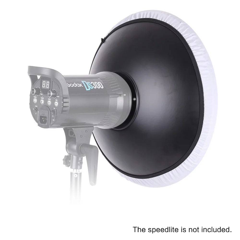 41cm 16 Inch Speedlite Strobe Diffuser Beauty Dish Lampshade Bowens Mount O12137