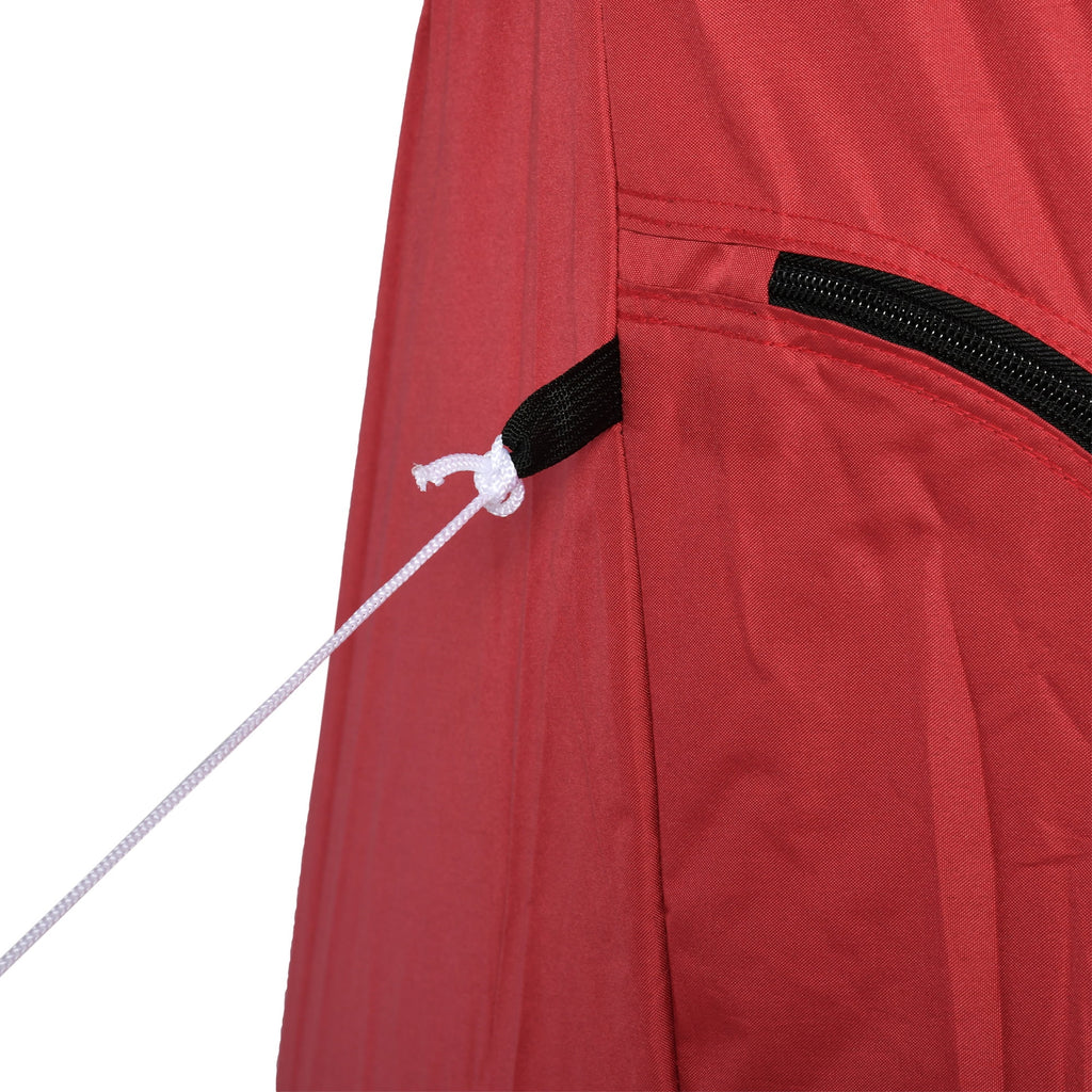 Red Pop-up Ice Fishing Tent R3093