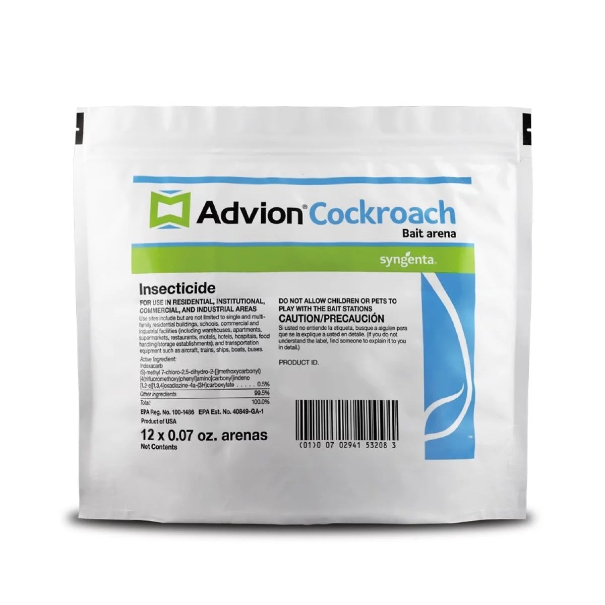 1 Bag, 12 Bait Stations Cockroach Bait R707829
