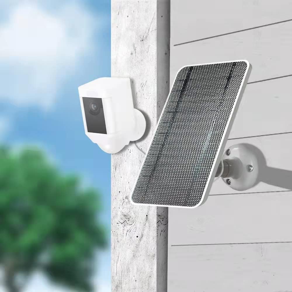 Solar Panel with 13 FT Cable and Adjustable Wall Mount (3 Pack) C474
