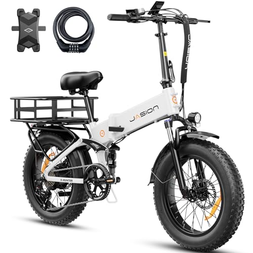 1400W Peak Motor 30MPH Max Speed 624WH Removable Battery Full Suspension 20 * 4.0 Fat Tire Foldable Ebike B354773