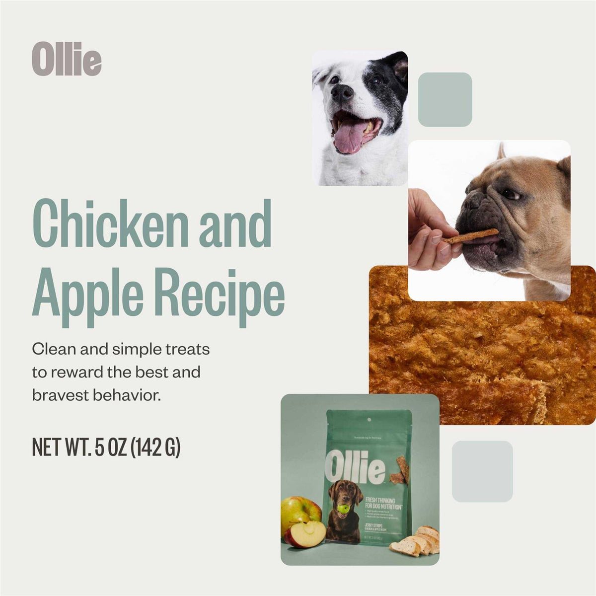 Beef and Sweet Potato Dog Jerky Treats O44664