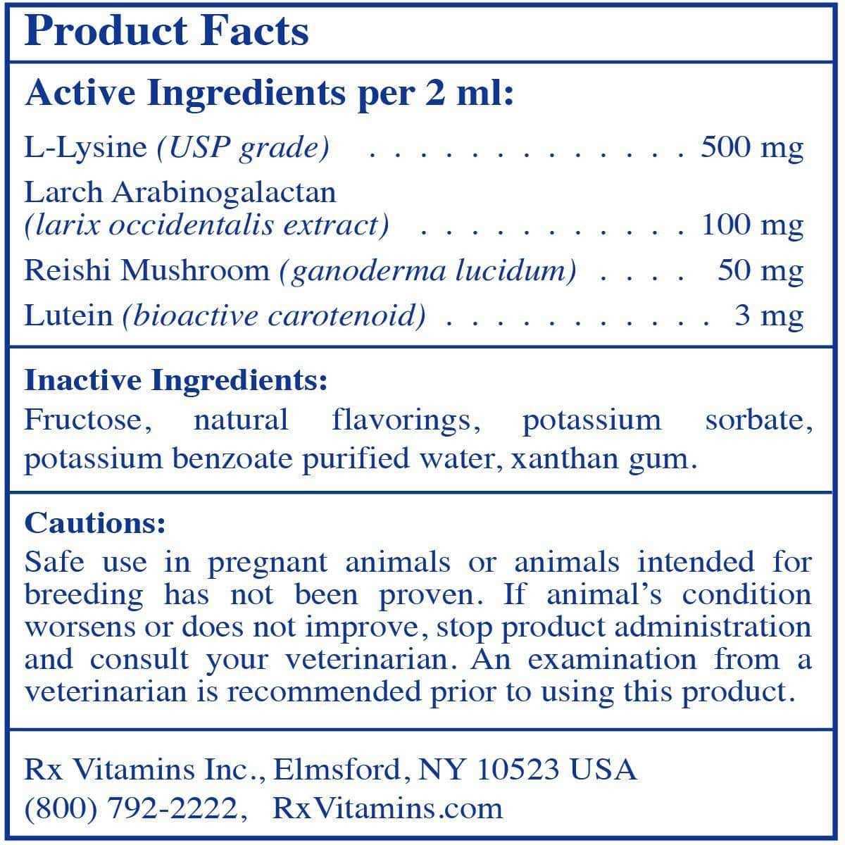 Liquid Immuno for Pets N45531