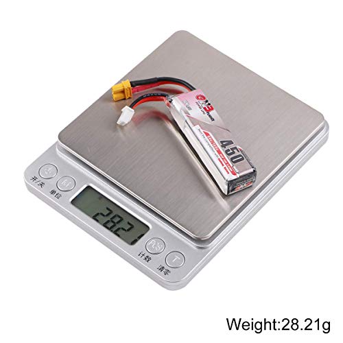 2S HV LiPo Battery 7.6V 450mAh 80/160C XT30 Plug 2PCS Q94198