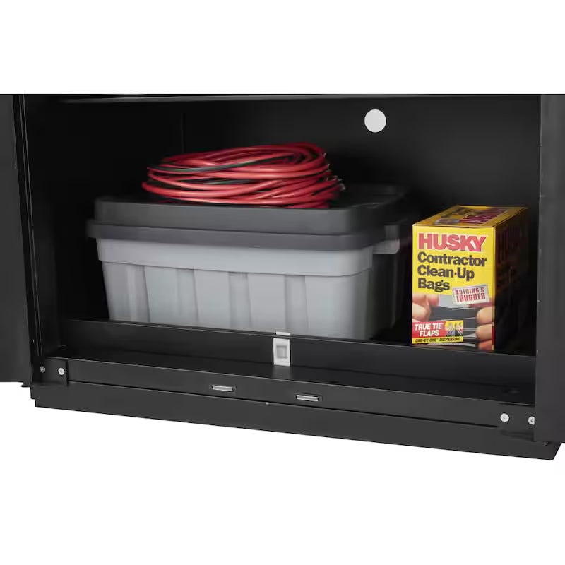 Heavy Duty Welded Steel Garage Storage System in Black G9980