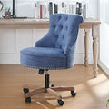 Blue Swivel Office Chair with Wheels Z5247