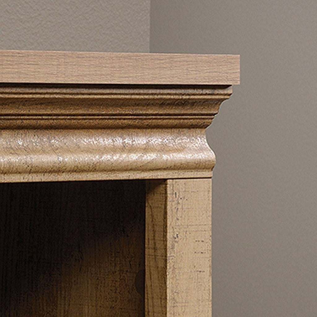 Scribed Oak Entertainment Credenza J29640