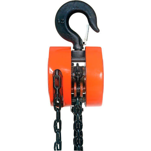 Manual Chain Hoist 20 Foot Lift 2,000 Pound Capacity X664420