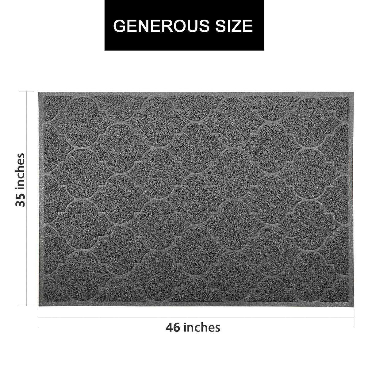 XL Phthalate Free Cat Litter Mat L6504