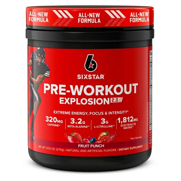 Fruit Punch Pre-Workout Powder 9.52 oz O92772