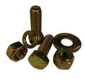2510 Piece Grade 8 USS Coarse Thread Hex Head Cap Screw, Nut, and Washer Assortment R1366