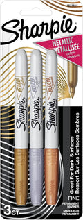 Metallic Permanent Markers, Fine Point, 36 Count Pack of 2 Q862