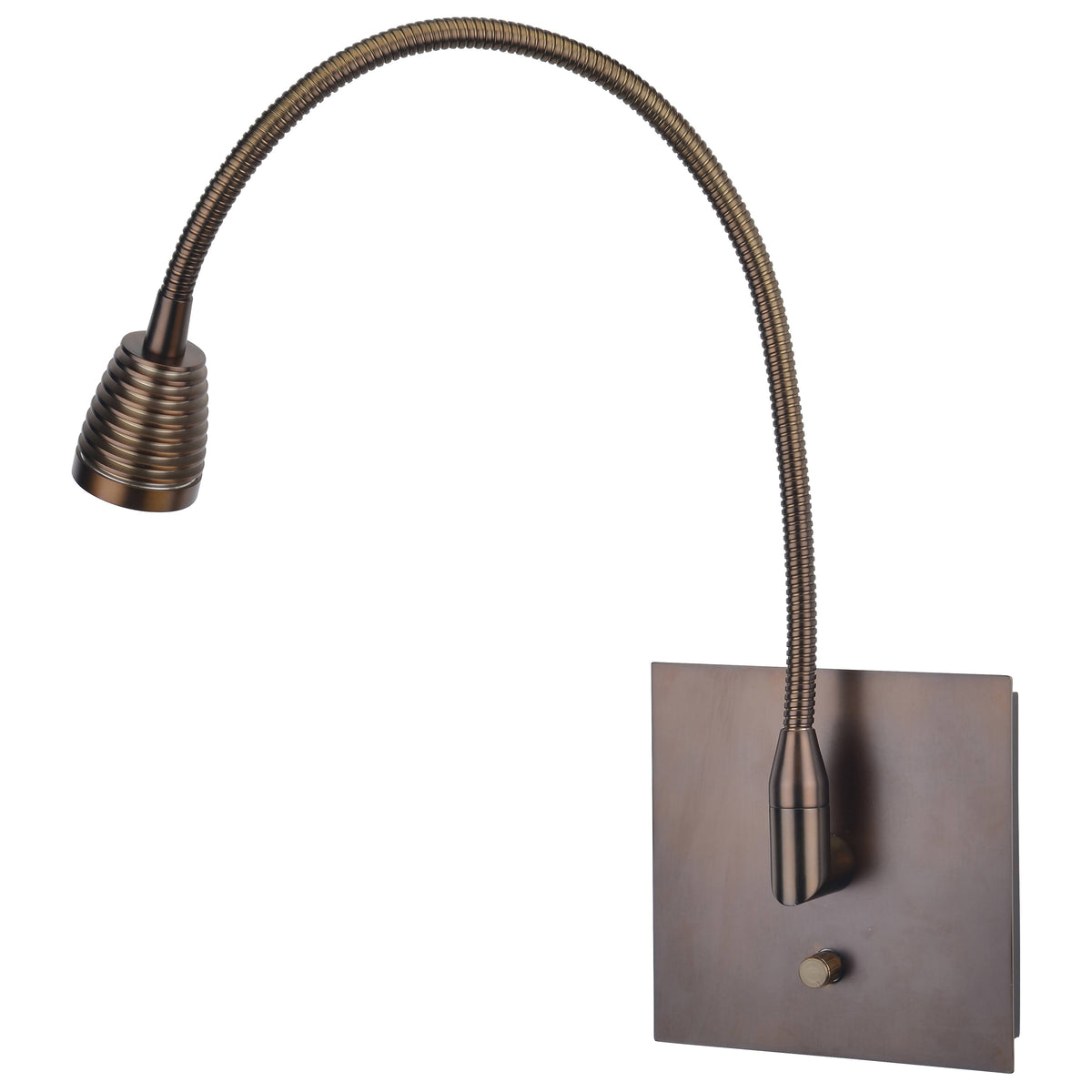 Bronze Gooseneck LED Wall Mount V232