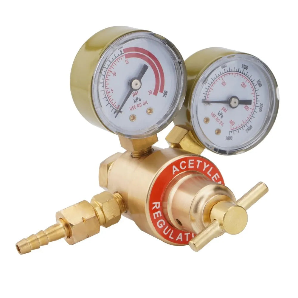 Oxygen Acetylene Regulator Welding Gas Gauges C535