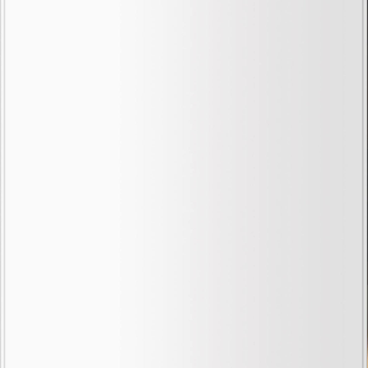 White Cordless Vertical Window Blinds, 78 inch x 84 inch S397